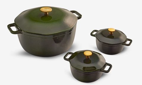 enameled cast iron Dutch oven set deal