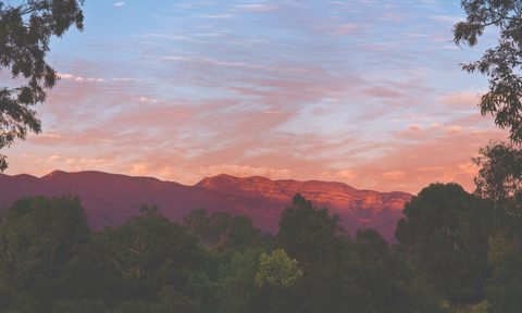 Sunset in Ojai.