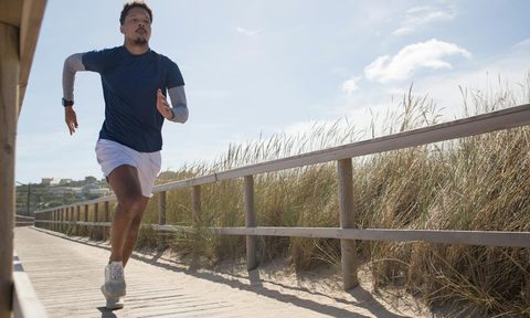 man running