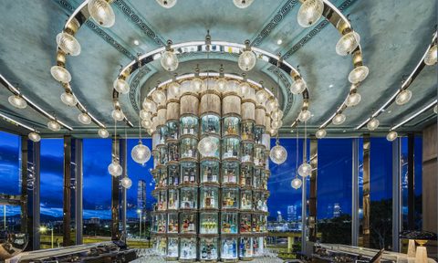Chandelier, Lamp, Lighting