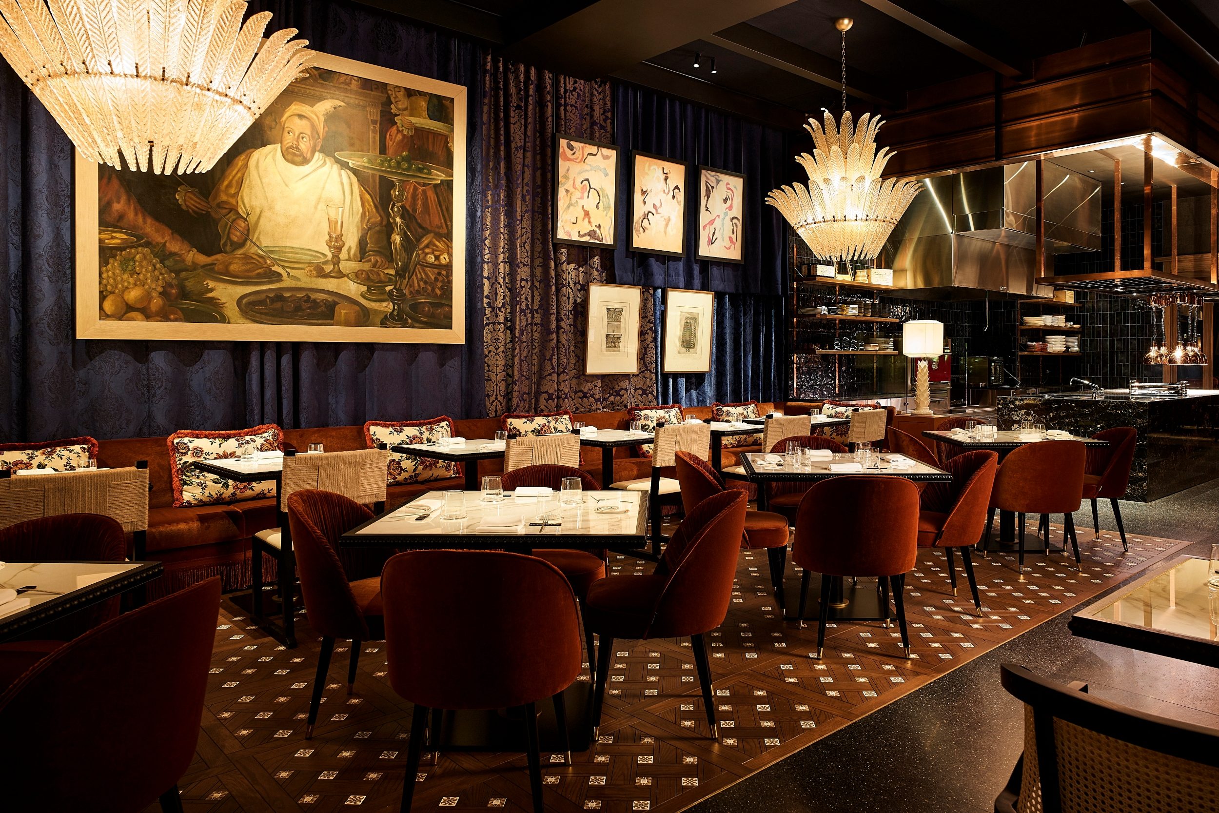 Indoors, Restaurant, Architecture