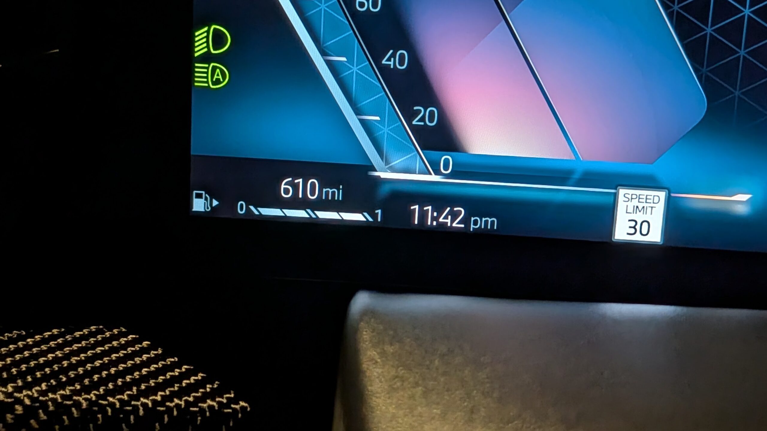 Fuel range on the BMW X5