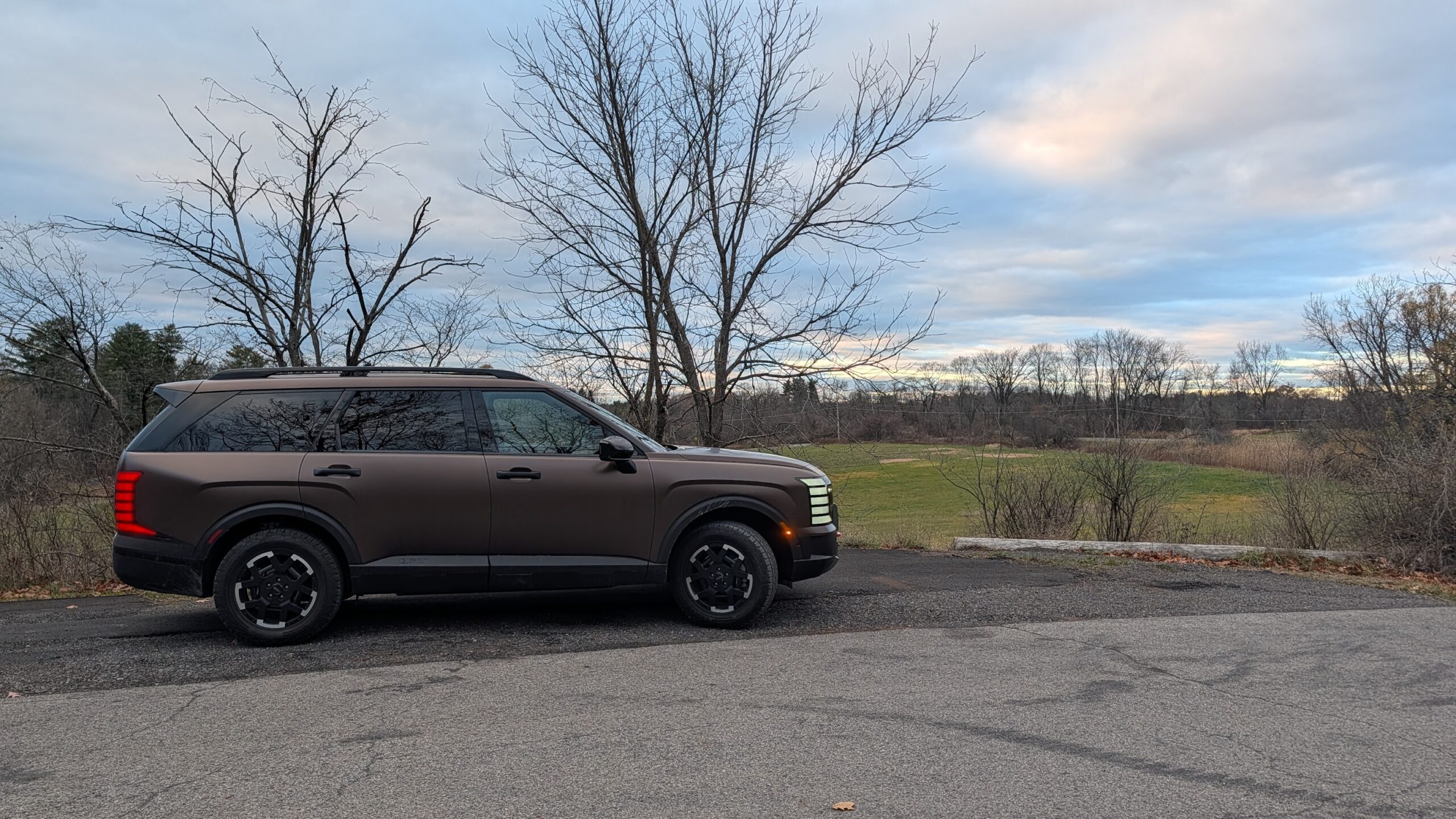 Side view of a 2026 Hyundai Palisade XRT PRO