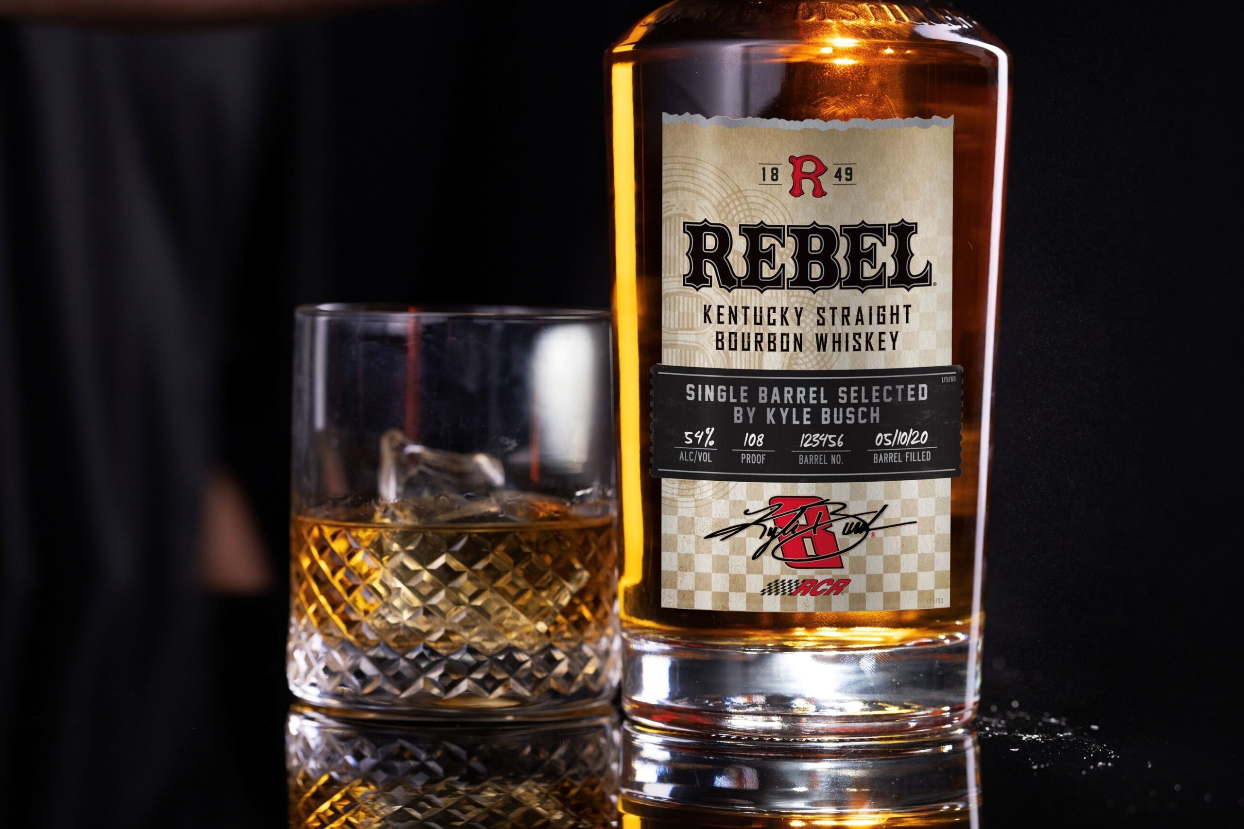 Rebel Bourbon is launching a new whiskey hand-picked by NASCAR