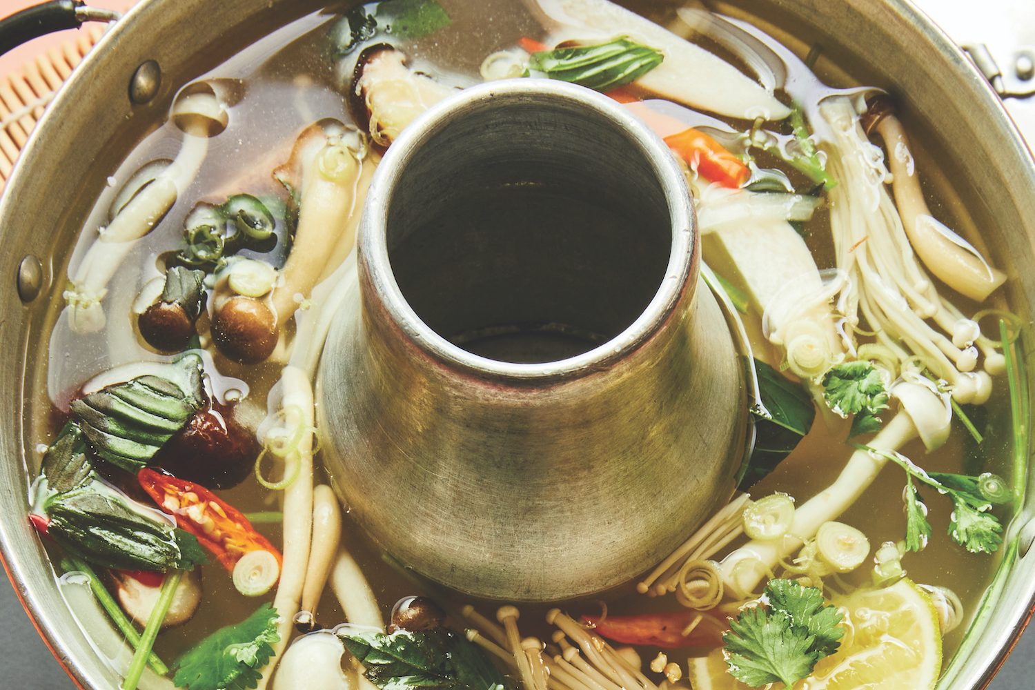 Mushroom Poh Thaak soup.