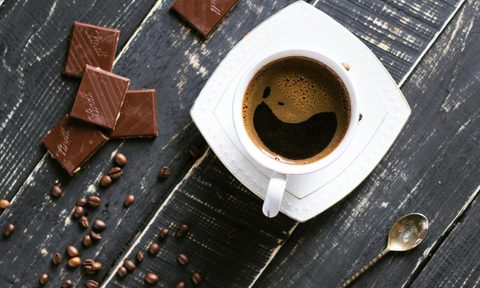 Coffee and chocolate