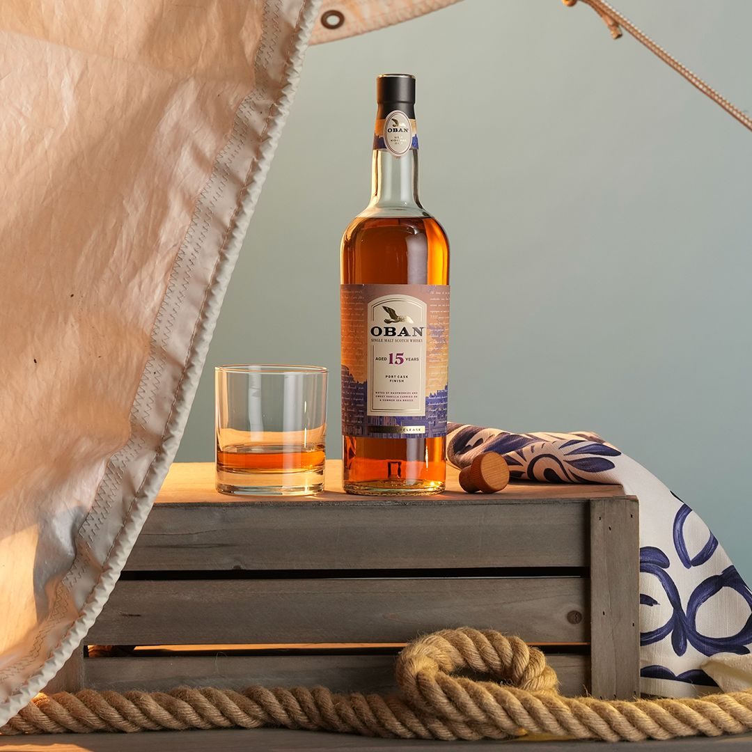 Oban Aged 15 Years Port Cask Finish