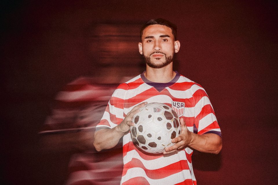 USMNT "Stripes" home jersey