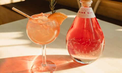 Blushing Gin & Tonic.