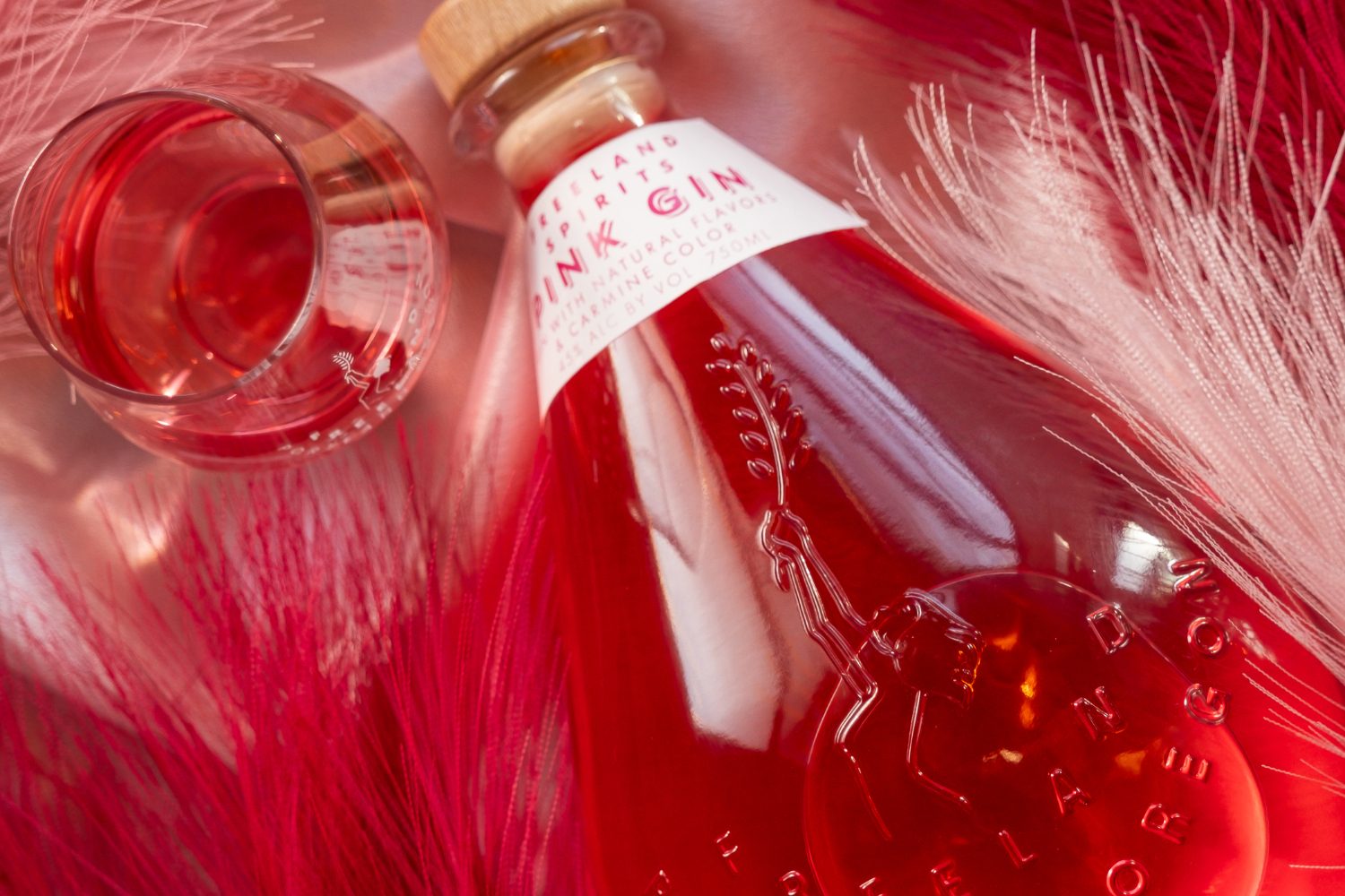 Freeland Pink Gin.