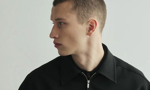 man wearing kith x armani spring 2026