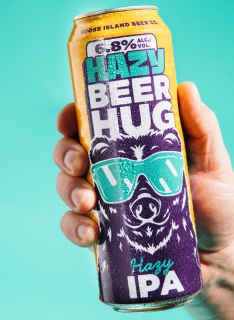 Goose Island Hazy Beer Hug