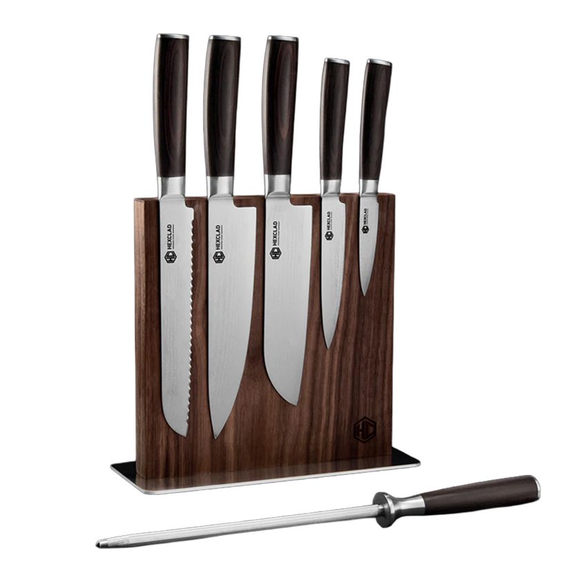 Hexclad Damascus Steel Knife-Set