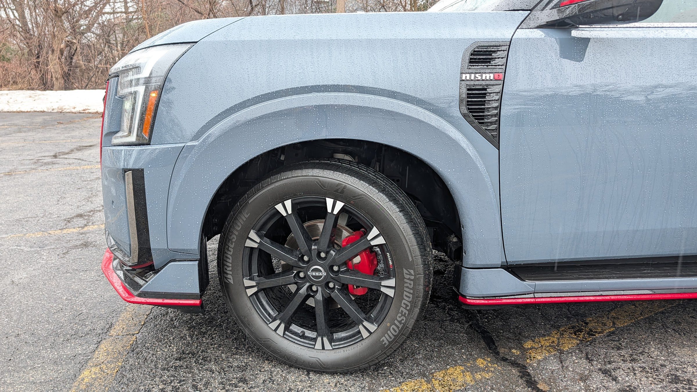 Front end of a Nissan Armada NISMO