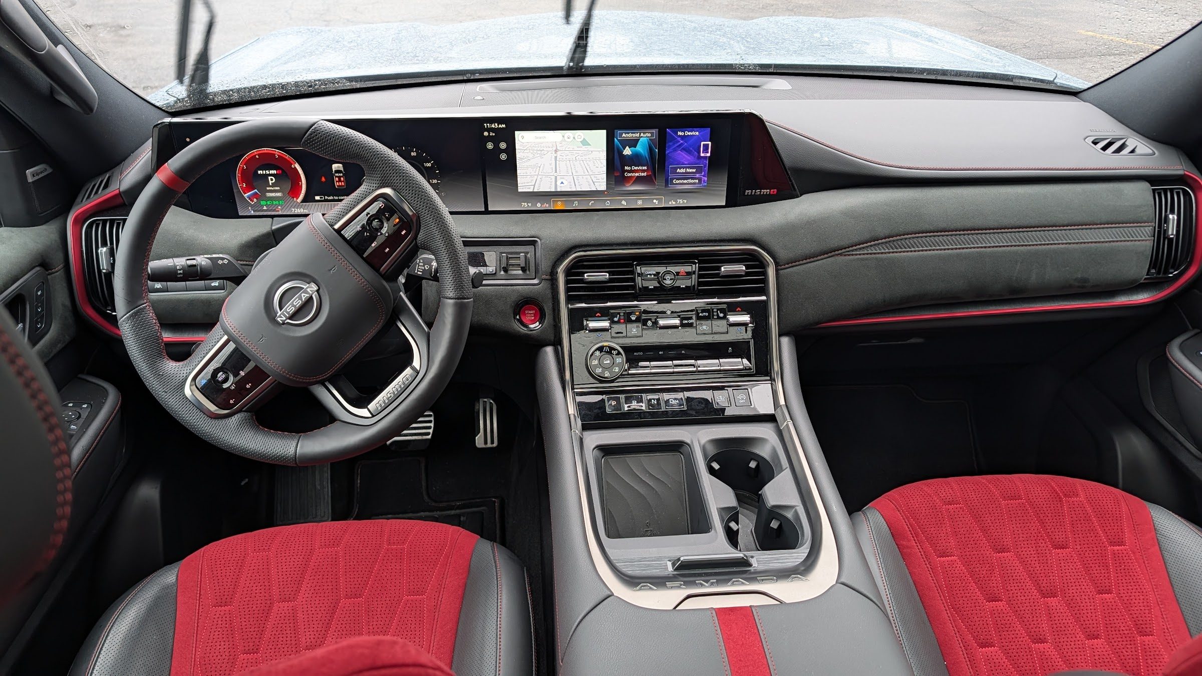 Nissan Armada NISMO dash