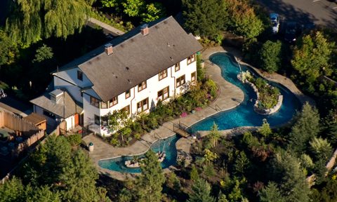 Architecture, Building, Outdoors, aerial view of McMenimans Edgefield