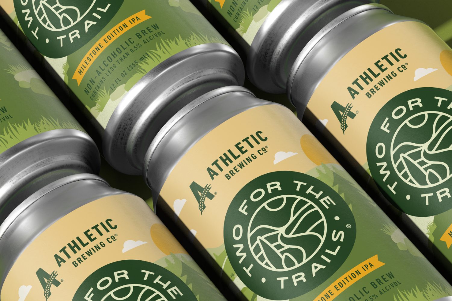 Athletic Two For The Trails Milestone IPA.