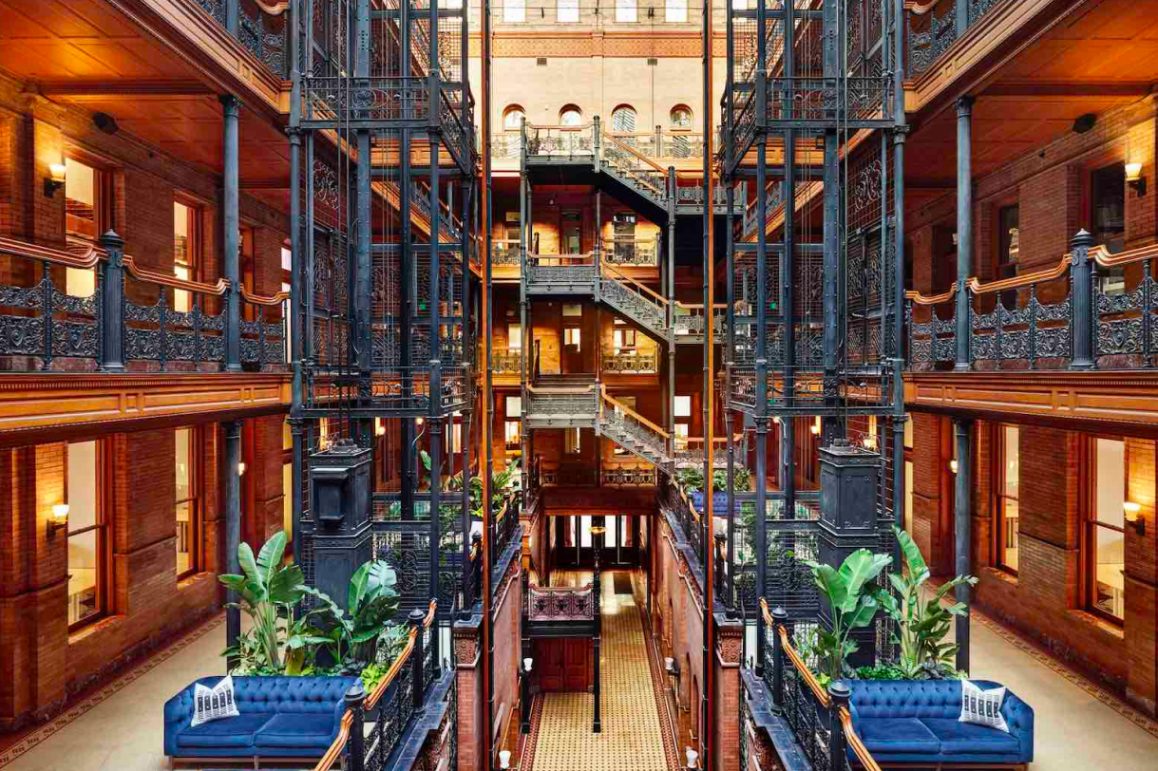 Bradbury Building in L.A.