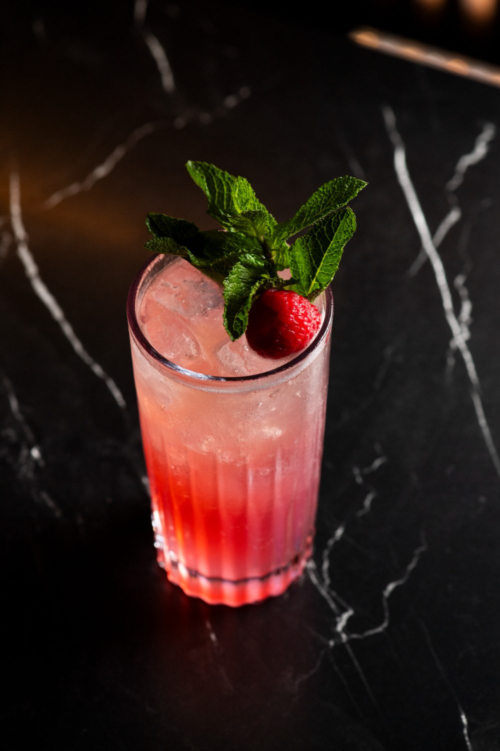 Italian Mojito cocktail.