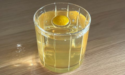 London Fog cocktail.