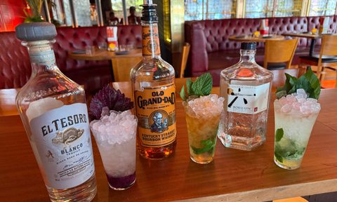 Derby Day drinks at Lucky Tiger.