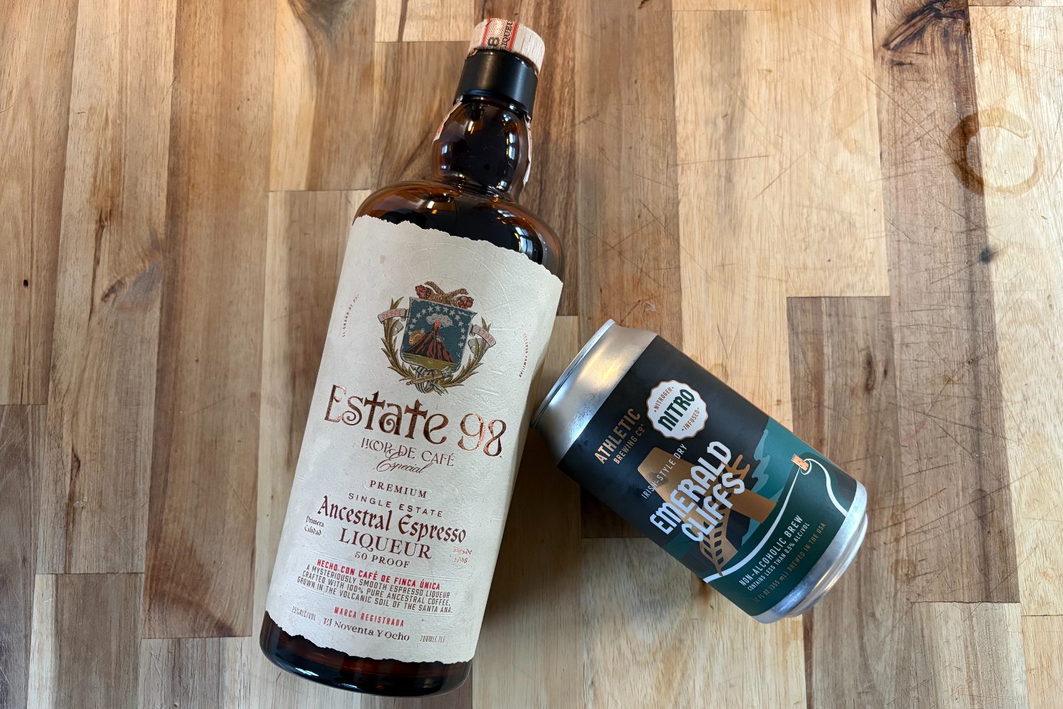 NA stout boilermaker.
