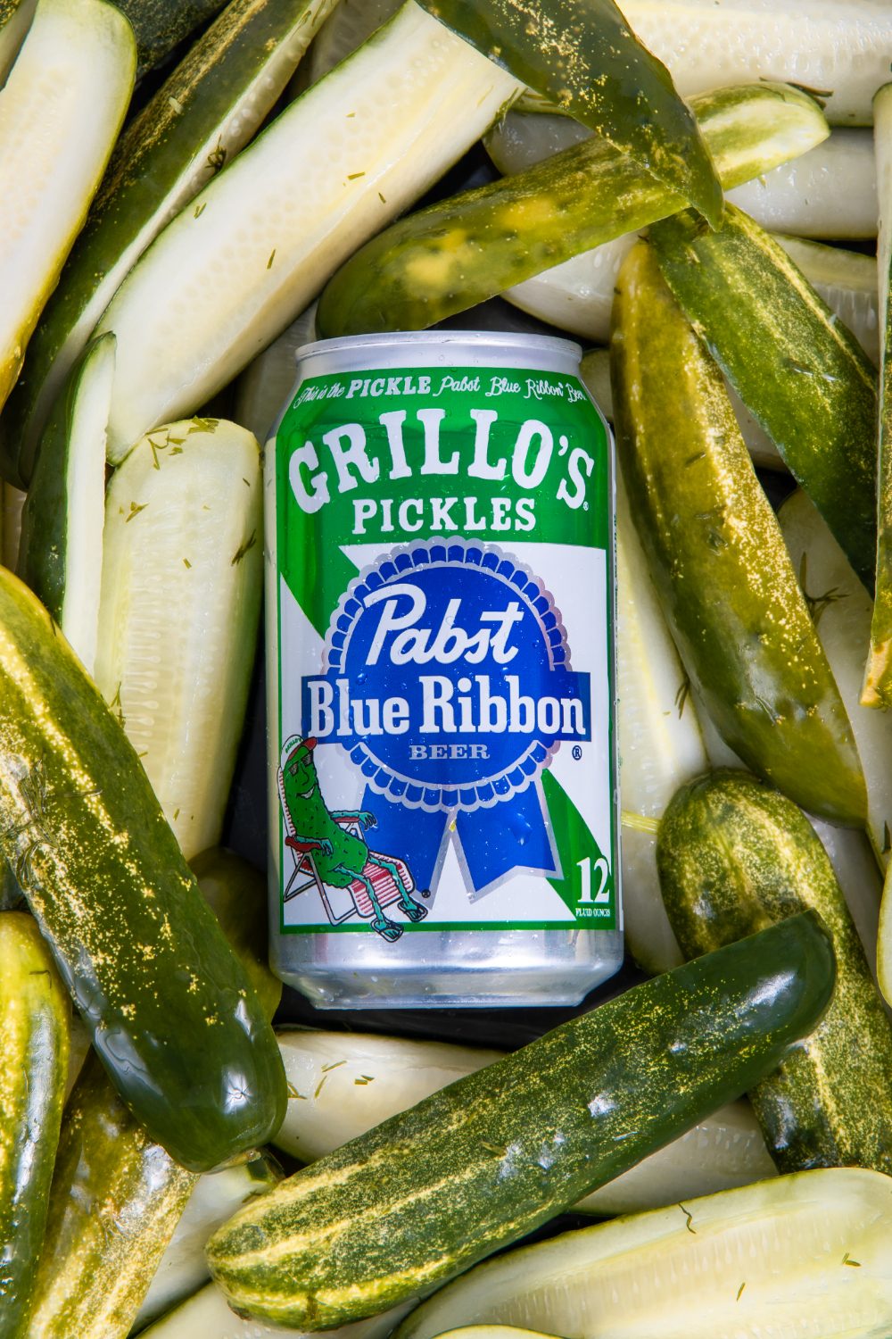 PBR Grillo's beer.