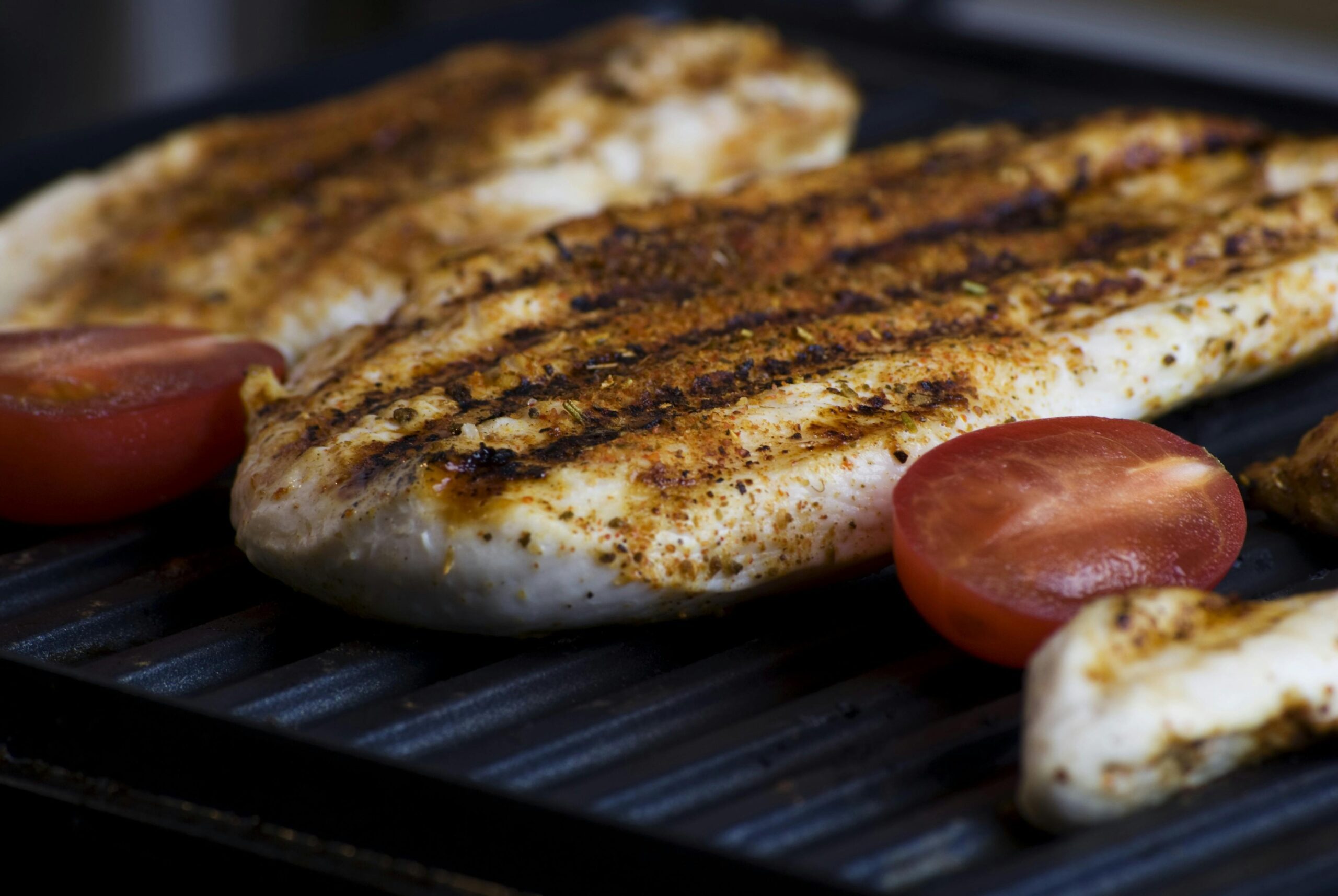 Grilling food