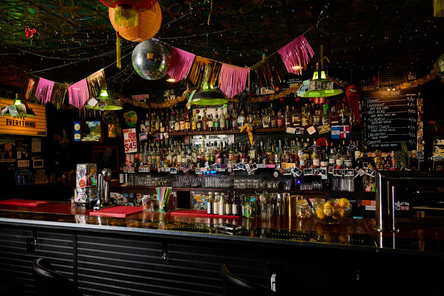 The Mothership bar.