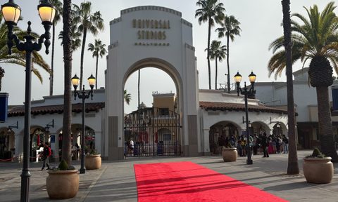 Universal Studios entrance.