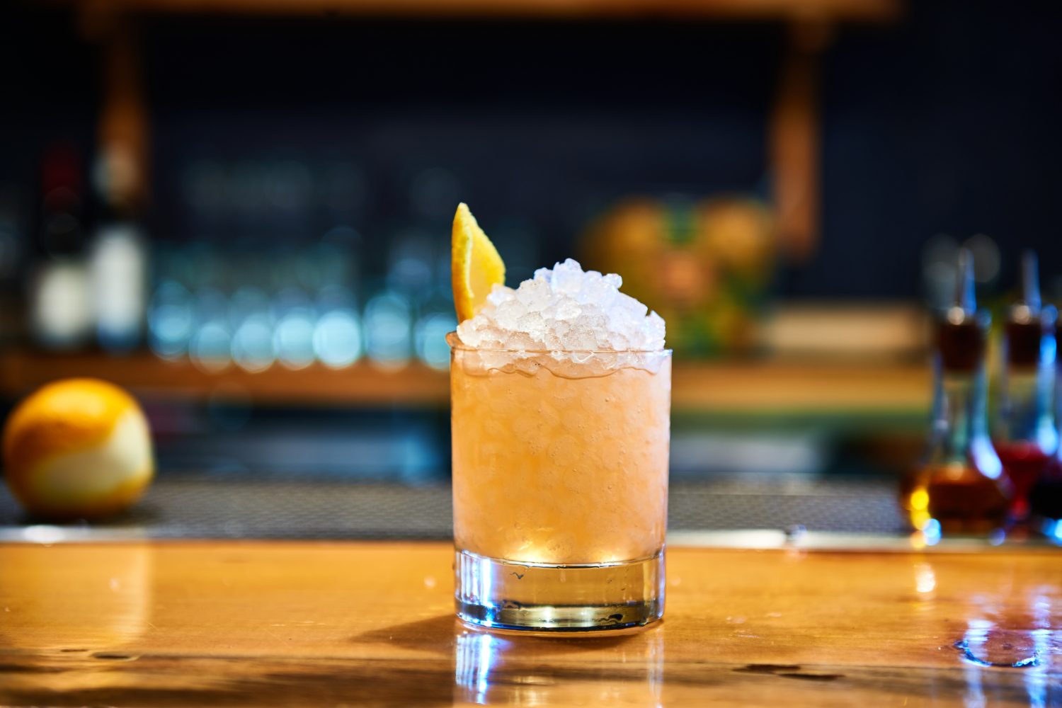 Frozen Pump cocktail.