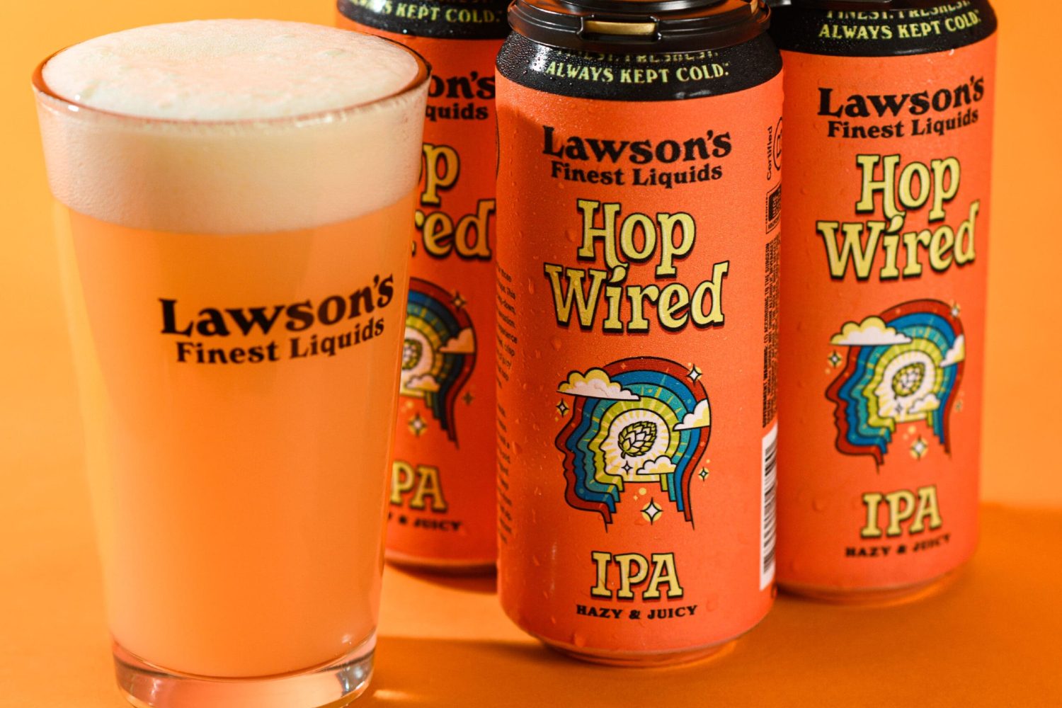 Lawson's Finest Hop Wired IPA.