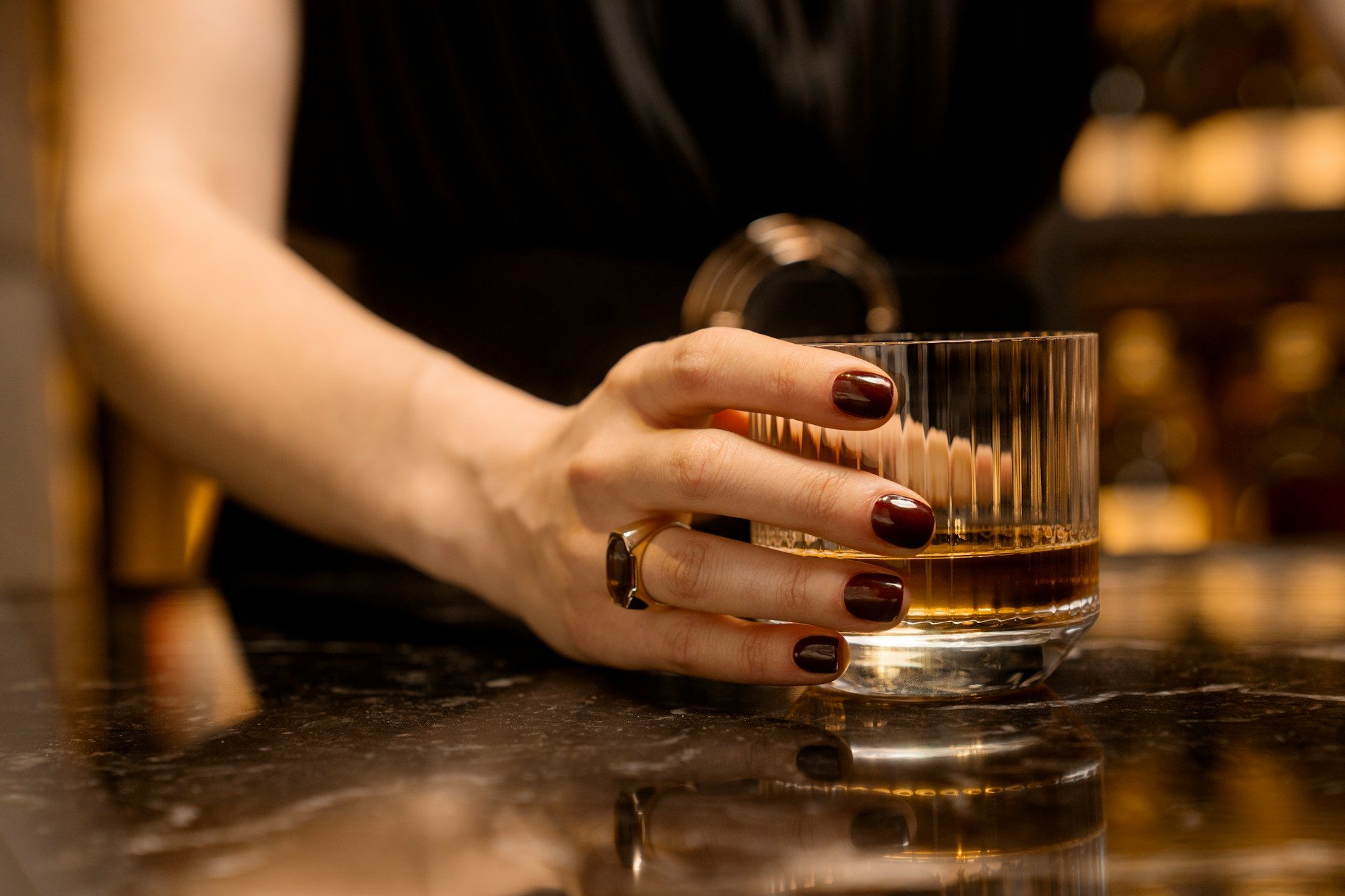 whiskey glass