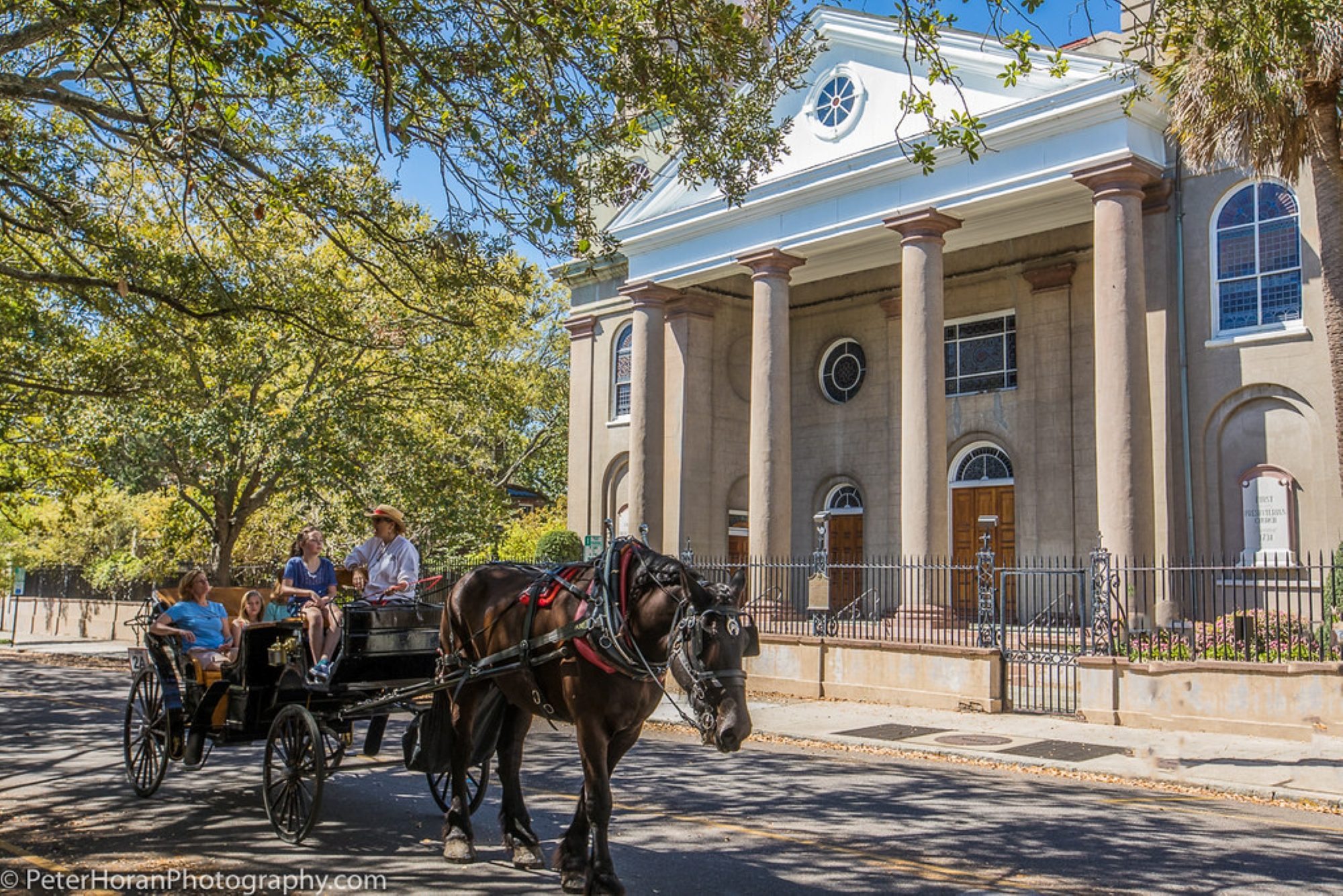 Architecture, Building, Horse Cart