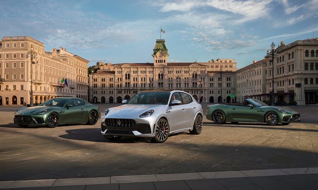 Maserati's 2027 lineup of vehicles
