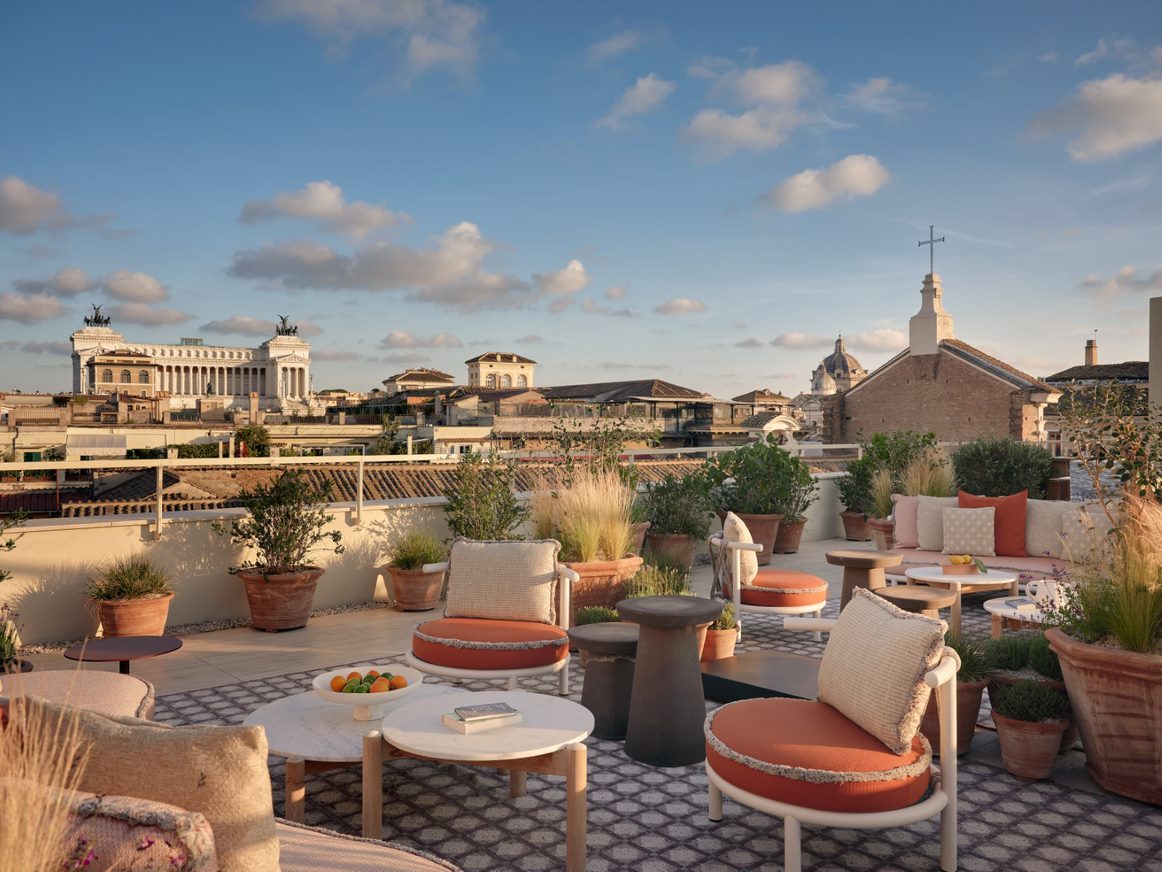 NOTOS rooftop restaurant at Six Senses Rome