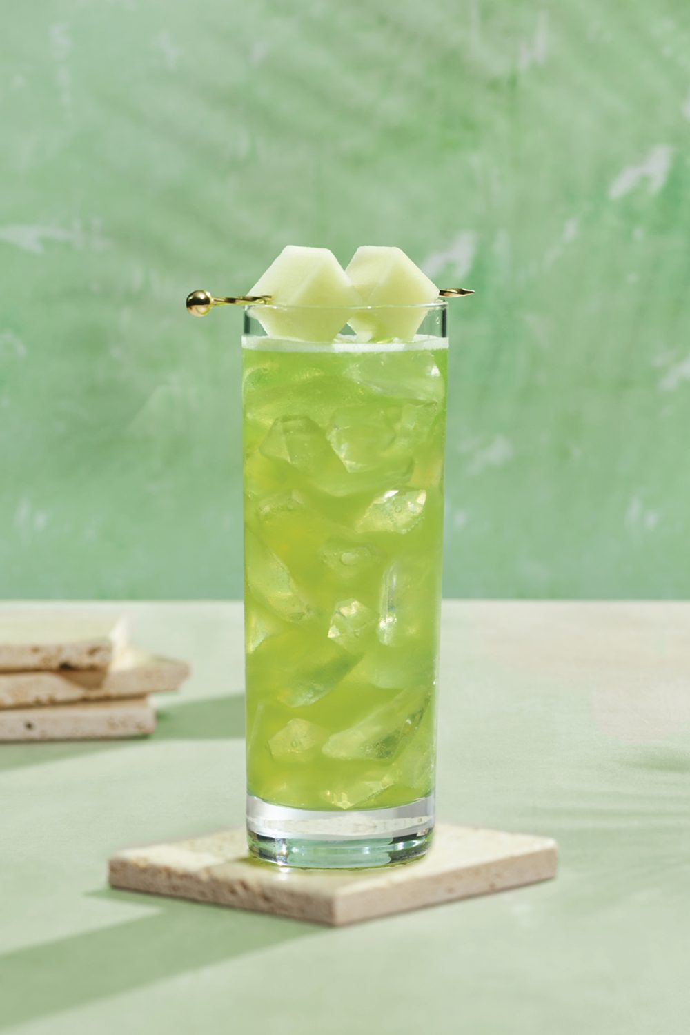 Honeydew Smash cocktail.