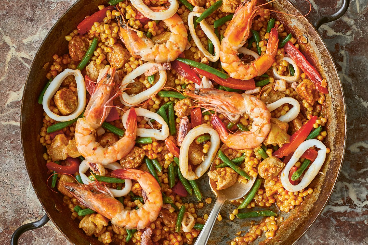 Paella from Alghero.