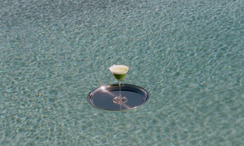 YOSHI Matcha Martini.