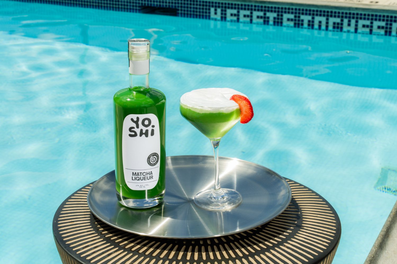 YOSHI Matcha Martini.
