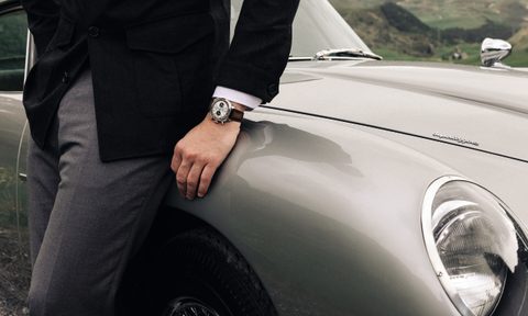 Car, Watch, Man
