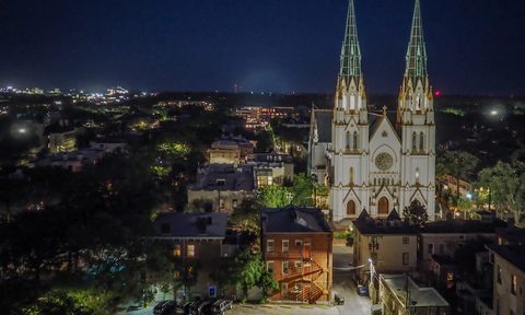 Architecture, Building, Spire