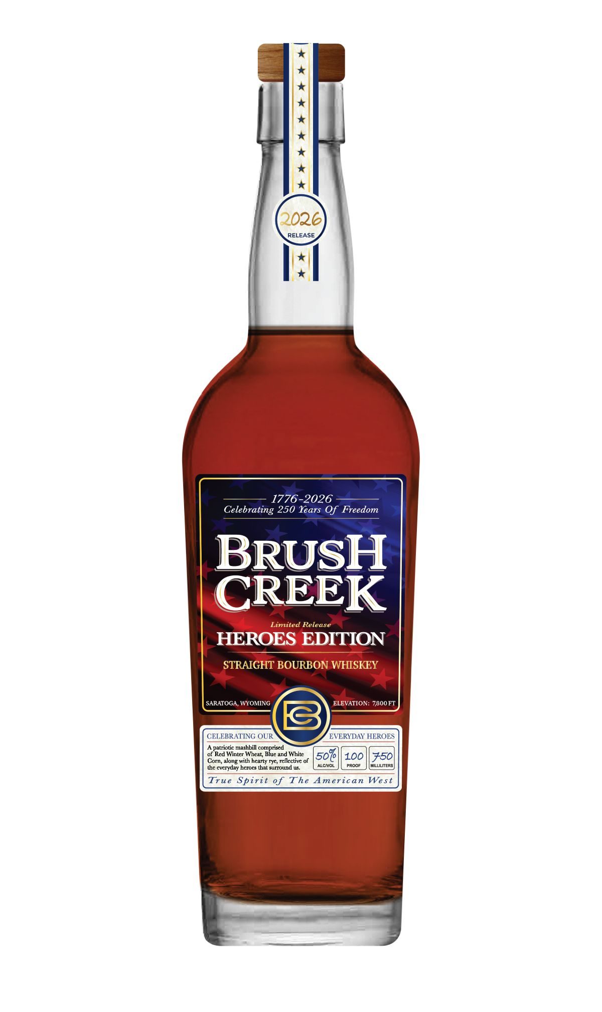 Brush Creek Distillery is releasing a limited-edition 'Heroes