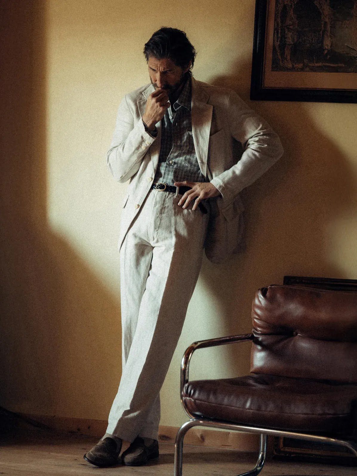 Person, Sitting, Clothing