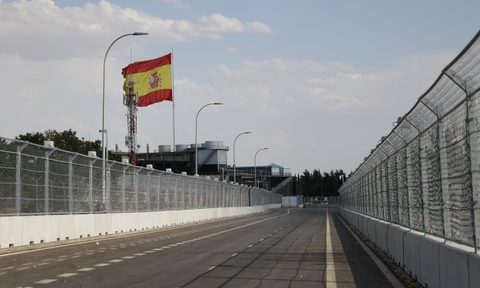 Flag, Road, Spain Flag