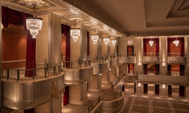 Handrail, Ballroom, Indoors