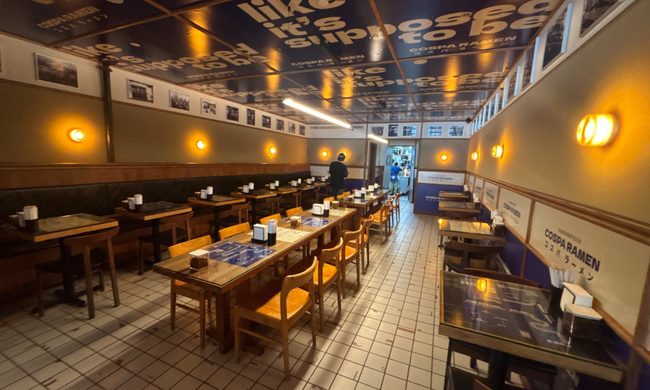 Indoors, Restaurant, Cafeteria