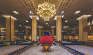 Chandelier, Lamp, Architecture