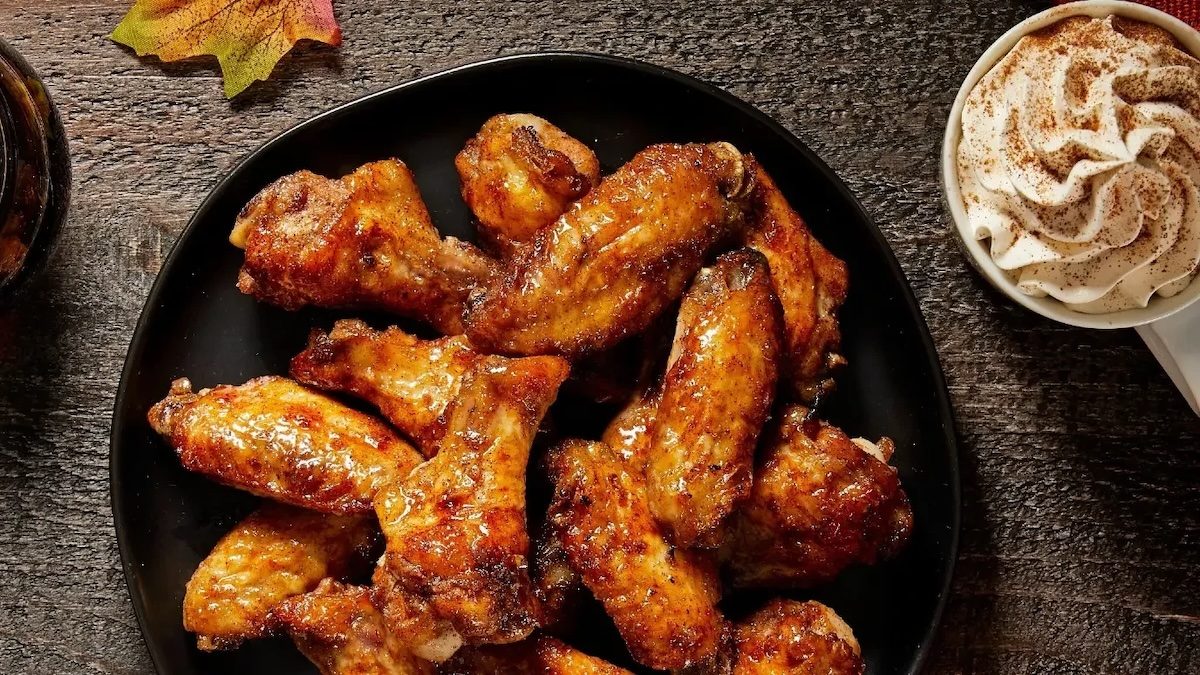 Pumpkin Spice Buffalo Wings