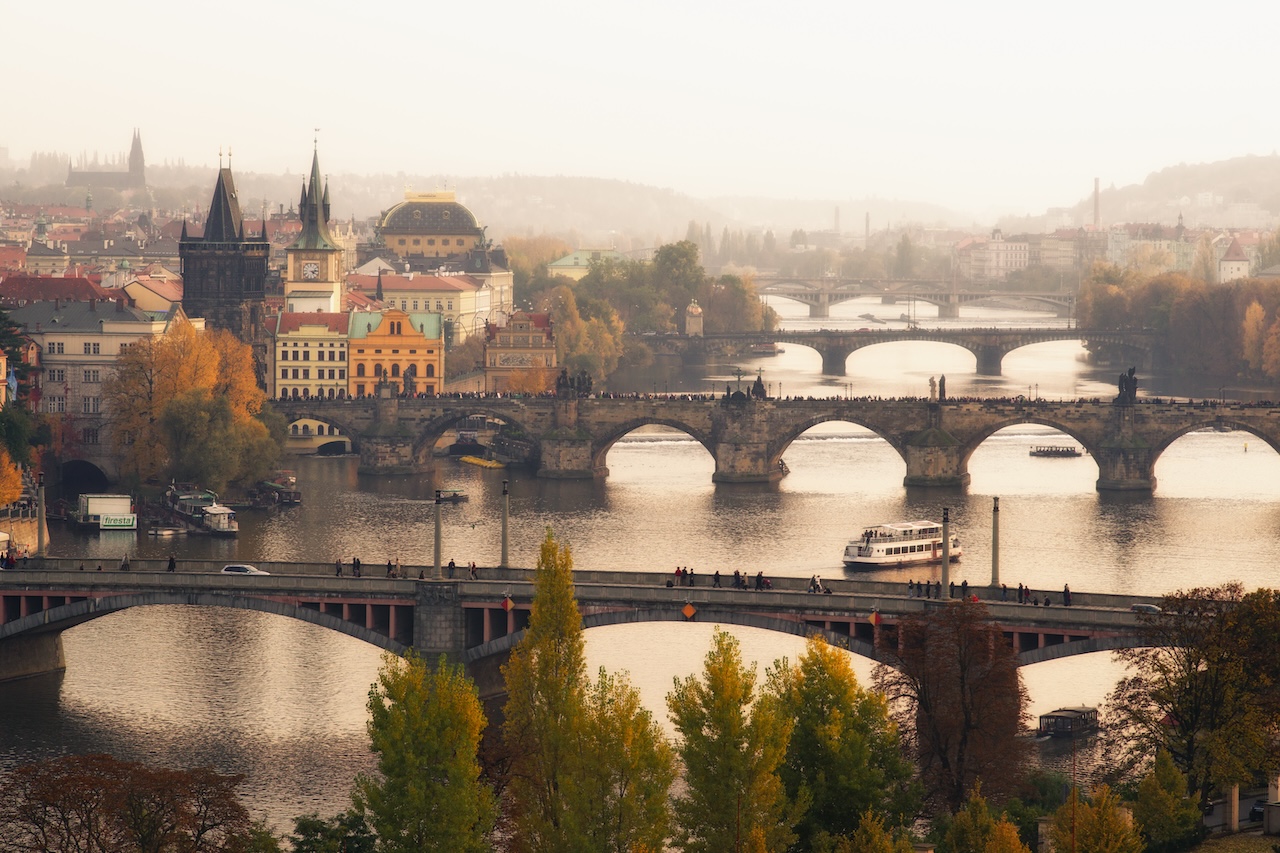 bridges in prague